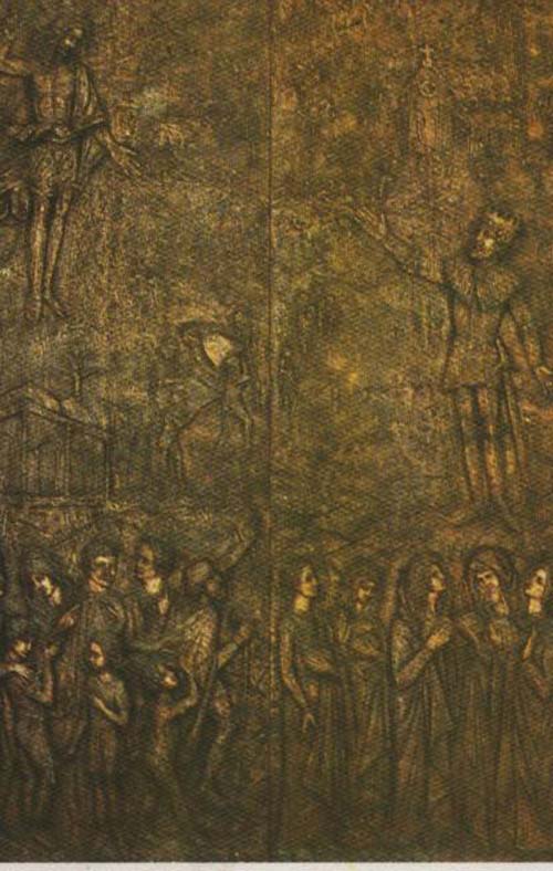 Portale in bronzo, Chiesa Madre, San Ferdinando di Puglia (1985)