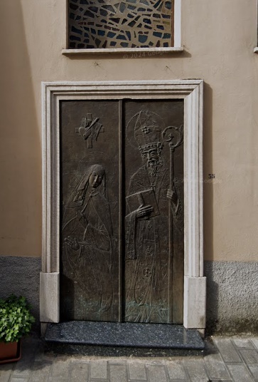 Portale in bronzo Suore Agostiniane