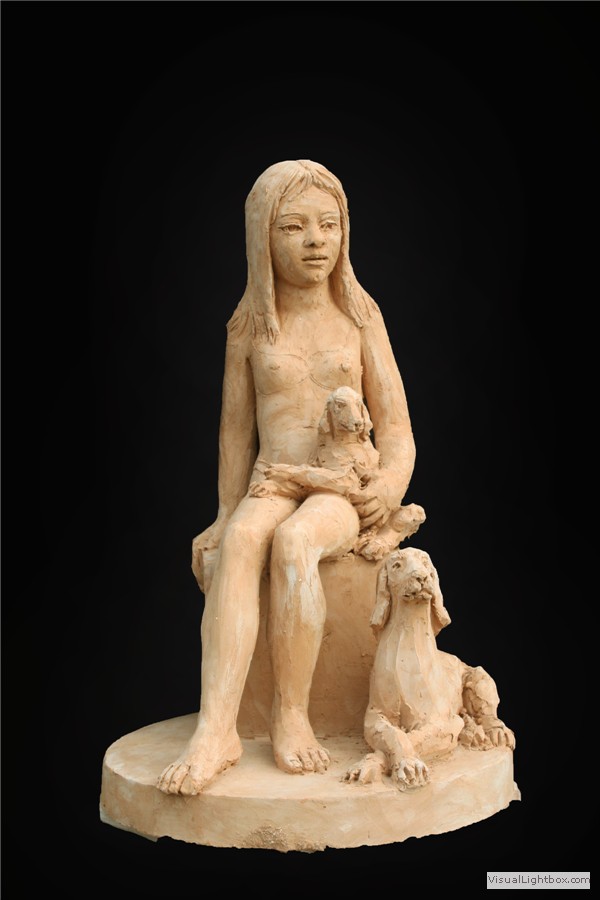 Figura femminile in terracotta 13