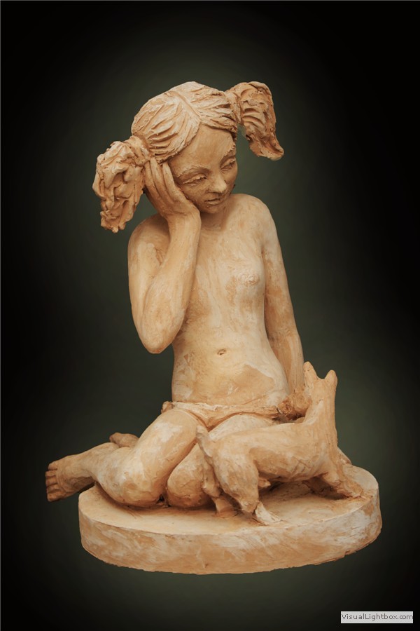 Fanciulla in terracotta